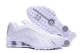 Nike Shox R4 White Metallic Silver